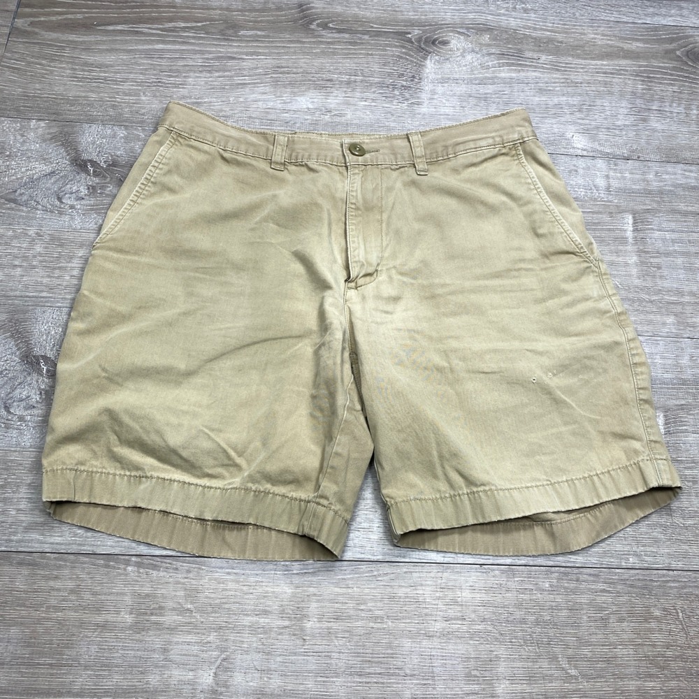Patagonia Chino Shorts Mens 32 Tan Organic Cotton Hiking Casual Outdoor